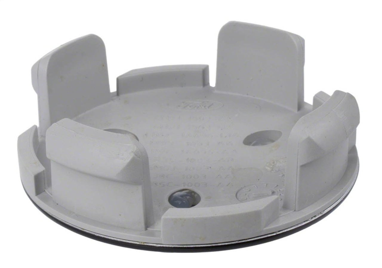 Ford Racing Ford Car Black & Chrome Wheel Center Cap Kit - Satin - M-1096K-BCS