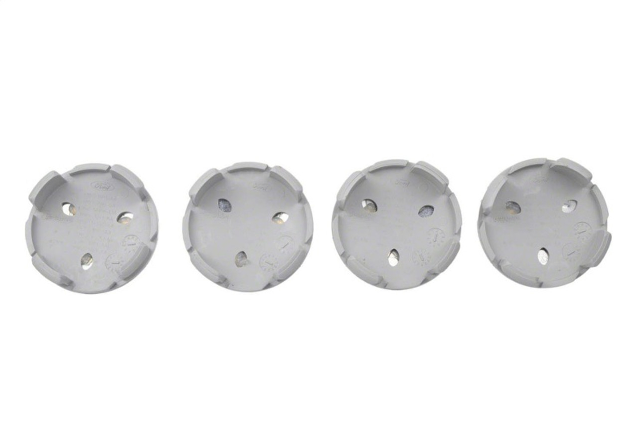 Ford Racing Ford Car Black & Chrome Wheel Center Cap Kit - Satin - M-1096K-BCS