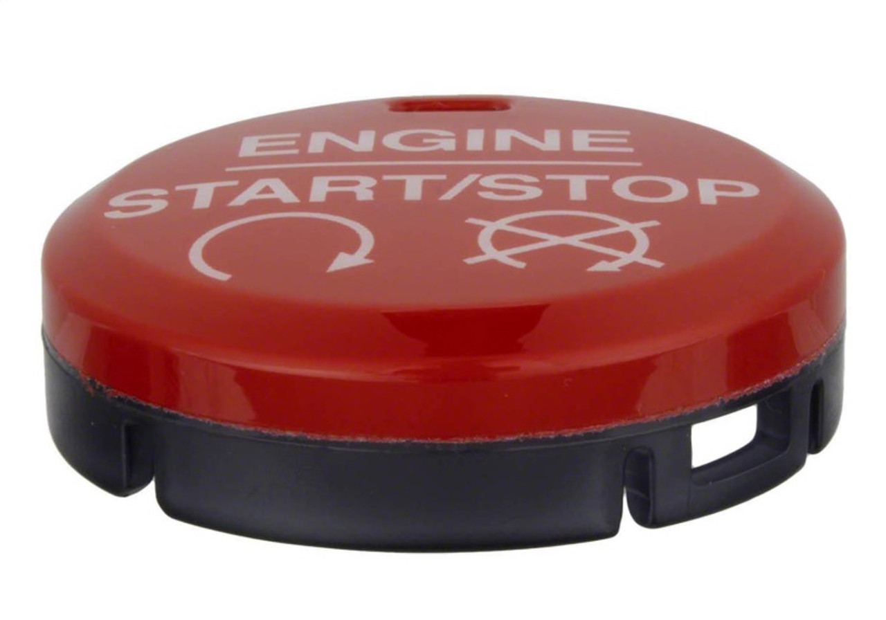 Ford Racing 15-17 Mustang Red Starter Button Installation Kit - M-10B776-MR
