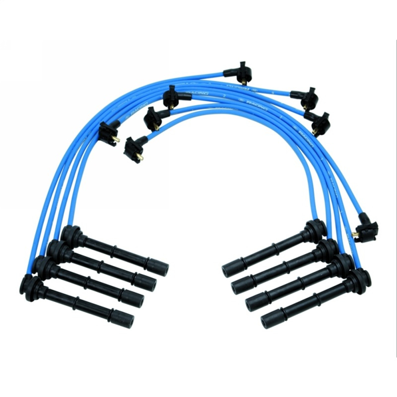 Ford Racing 9mm Spark Plug Wire Sets - Blue - M-12259-C464