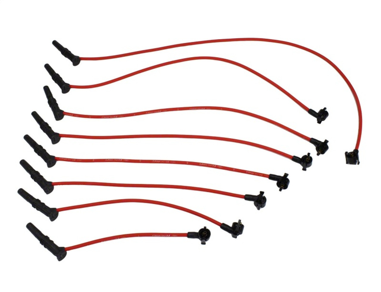 Ford Racing 9mm Spark Plug Wire Sets - Red - M-12259-R462