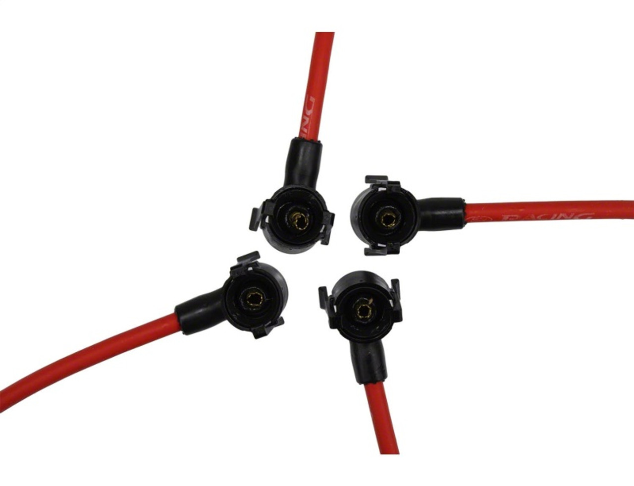 Ford Racing 9mm Spark Plug Wire Sets - Red - M-12259-R462