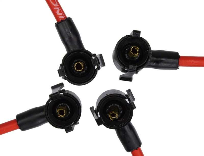 Ford Racing 9mm Spark Plug Wire Sets - Red - M-12259-R464