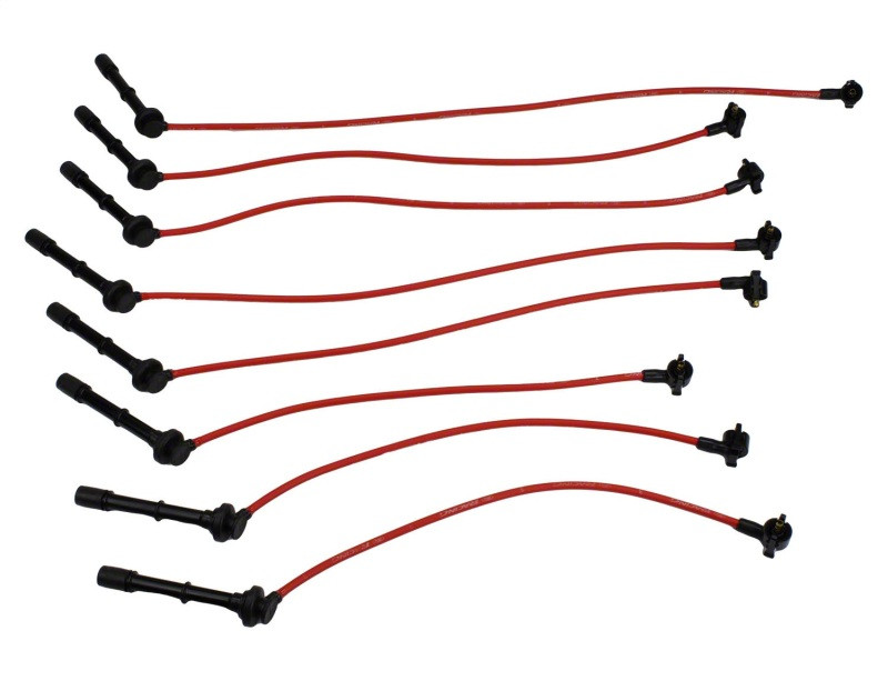 Ford Racing 9mm Spark Plug Wire Sets - Red - M-12259-R464