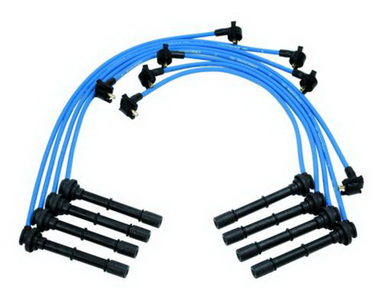 Ford Racing 9mm Spark Plug Wire Sets - Blue - M-12259-T462