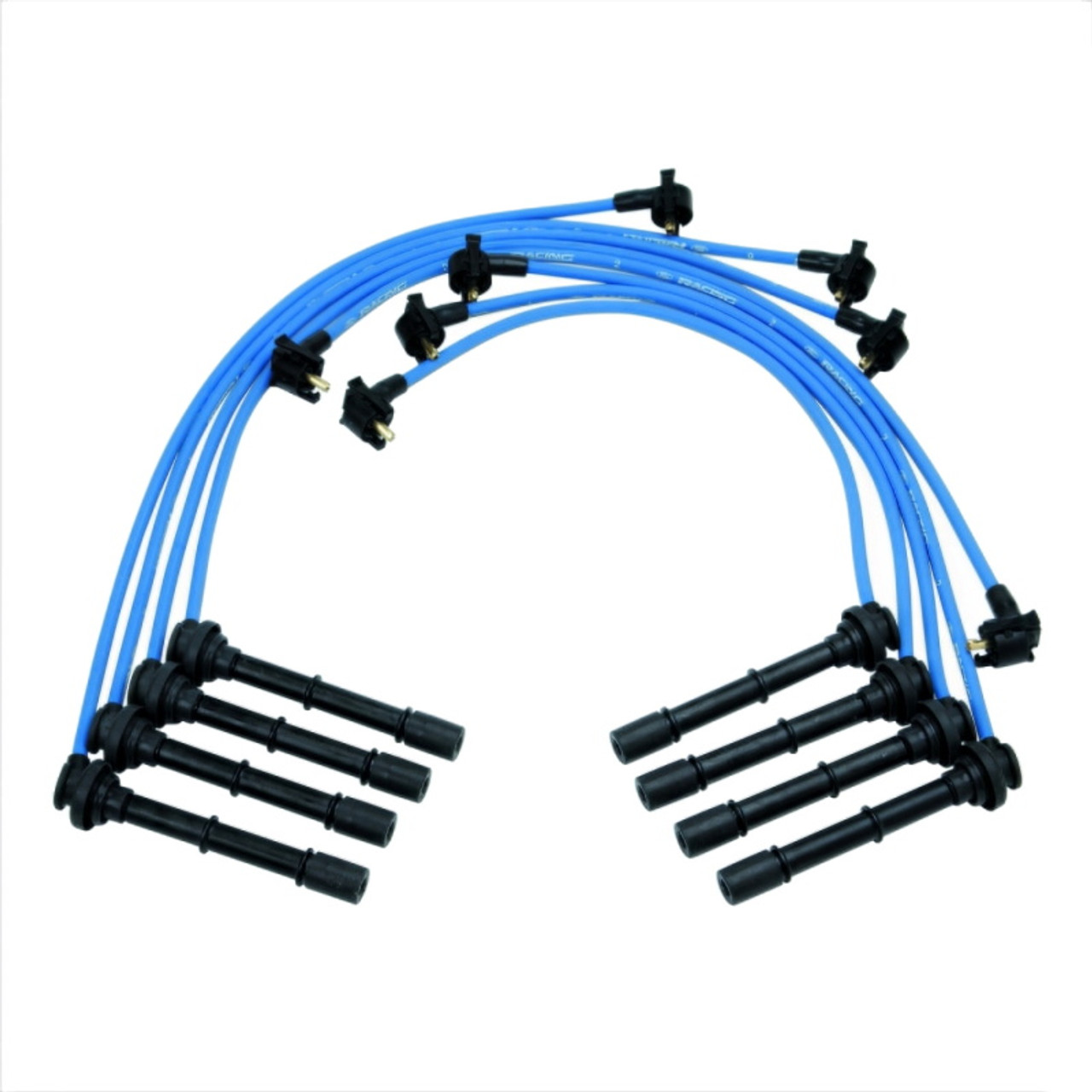 Ford Racing 9mm Spark Plug Wire Sets - Blue - M-12259-T462