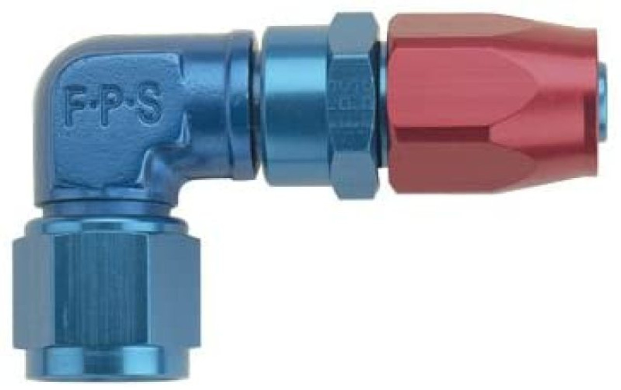 Fragola -8AN x 90 Degree Low Profile Forged Hose End - 109108