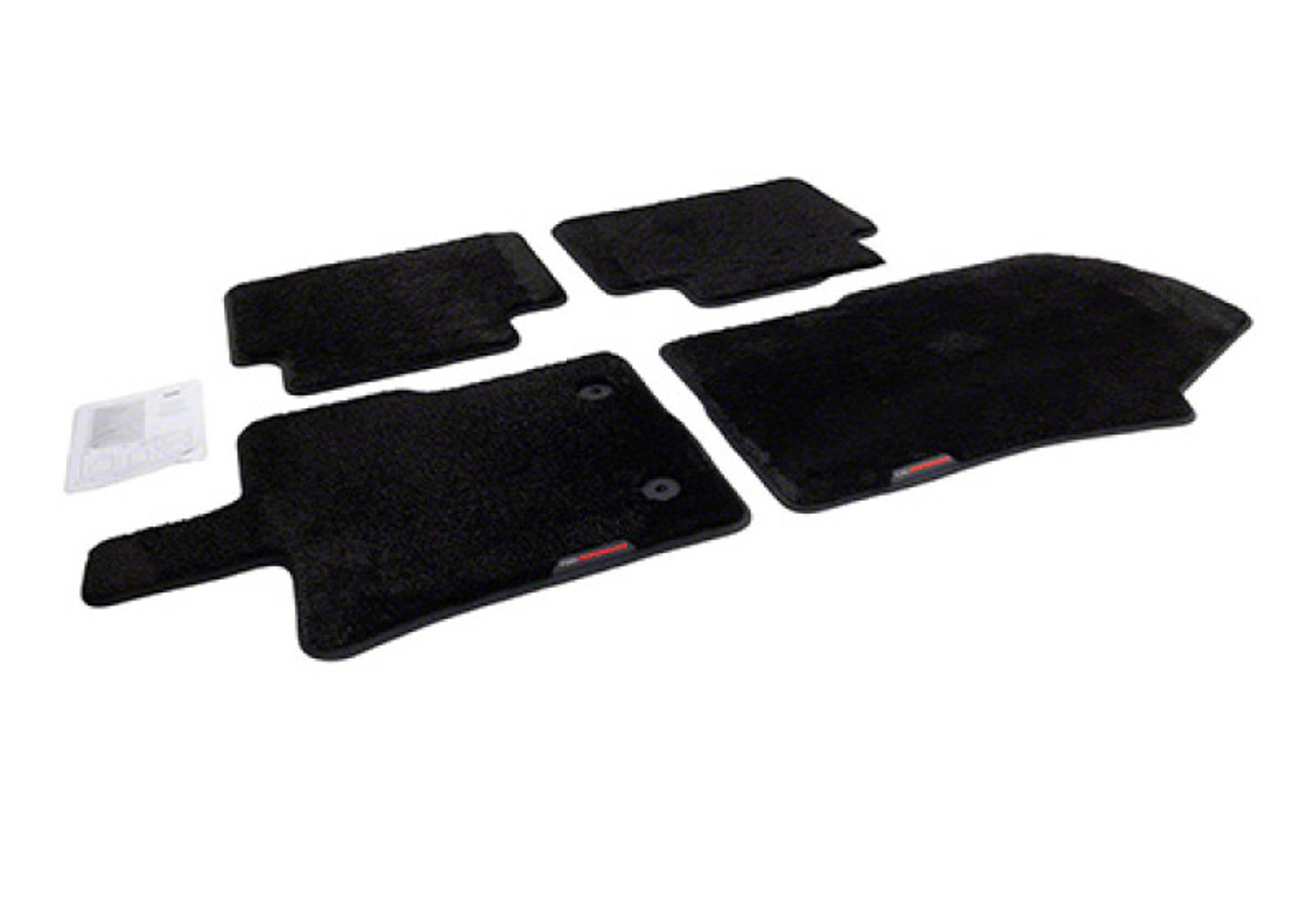 Ford Racing 23-25 Ranger Black 60oz Floor Mats - M-13086-R60
