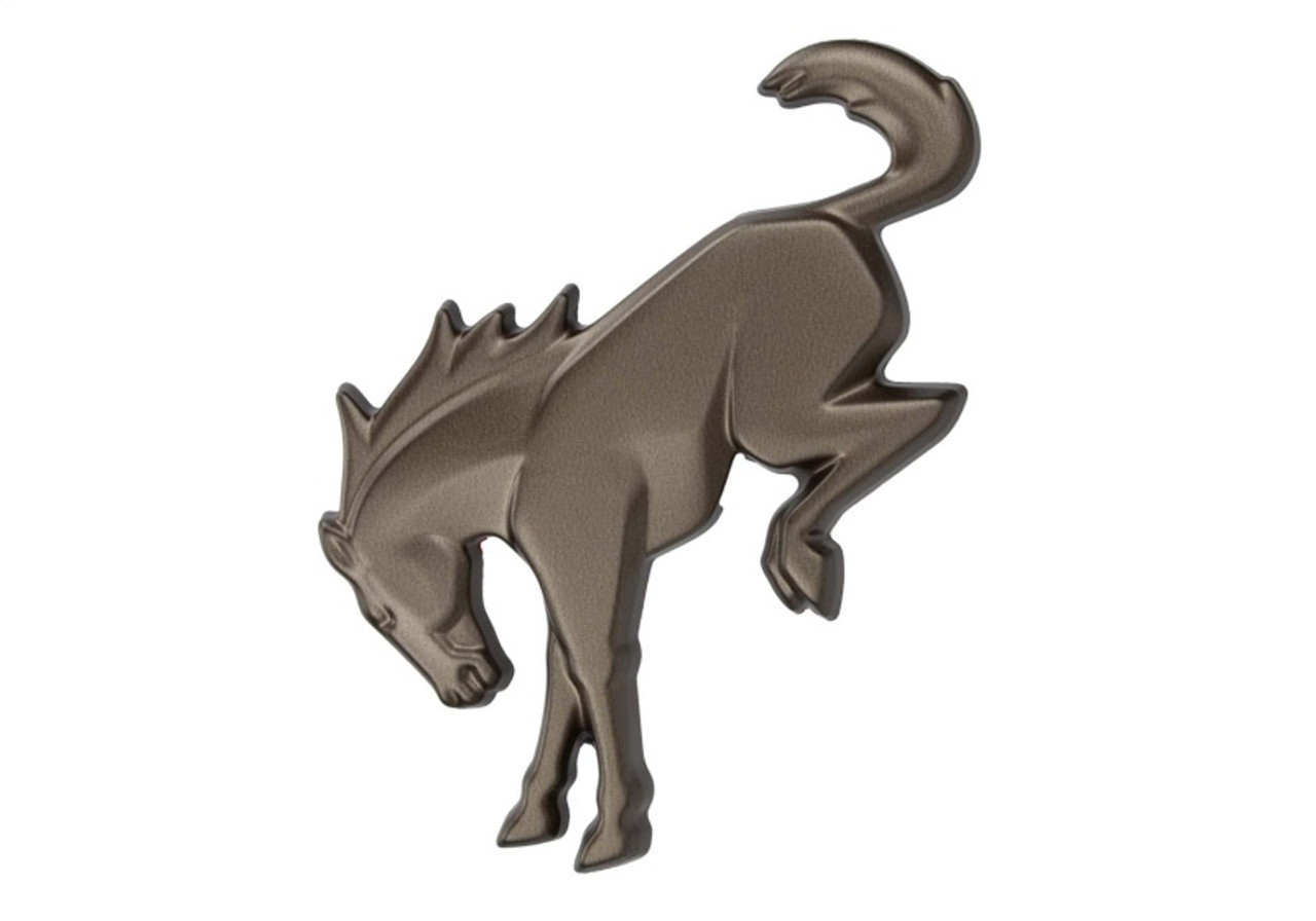 Ford Racing 2021+ Bronco Rear Emblem Overlay - Bronze - M-1447-BEBR