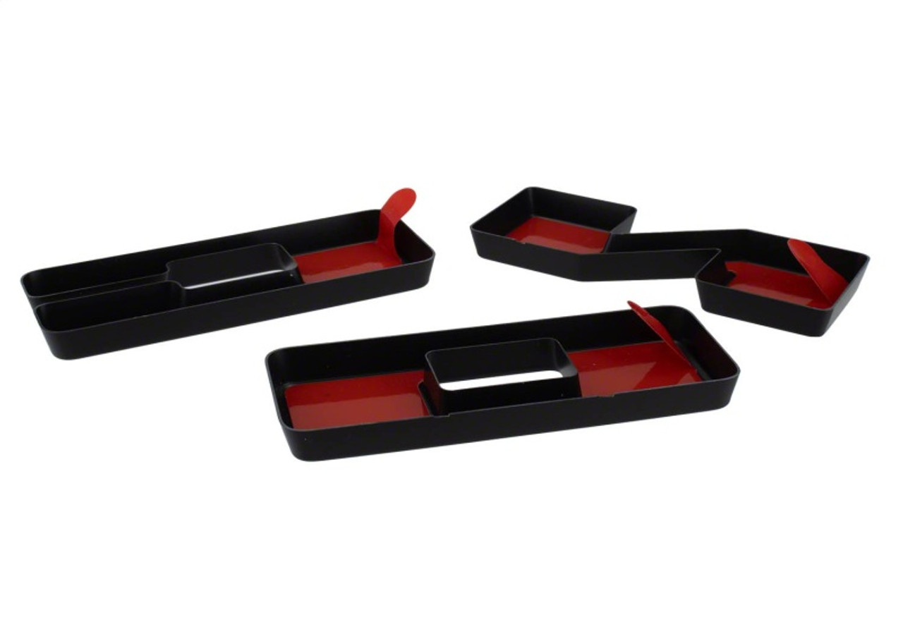 Ford Racing 2021+ Bronco Grille Lettering Overlay Kit - Black - M-1447-BLMB