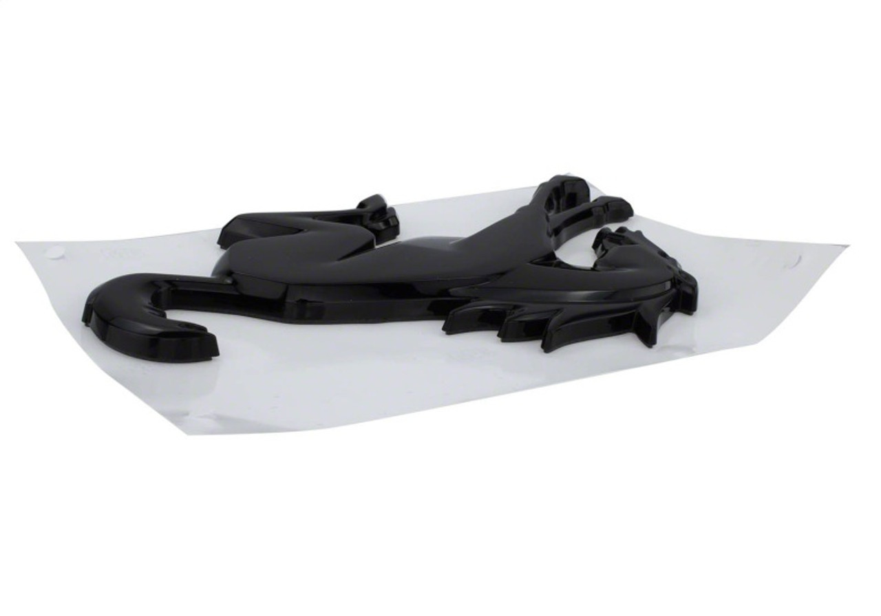 Ford Racing 2021 Bronco Rear Emblem - Black - M-1447-BRB