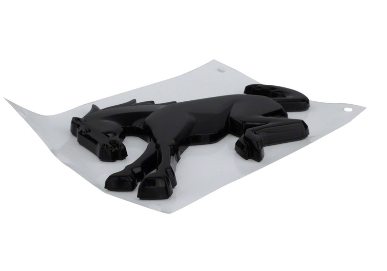 Ford Racing 2021 Bronco Rear Emblem - Black - M-1447-BRB