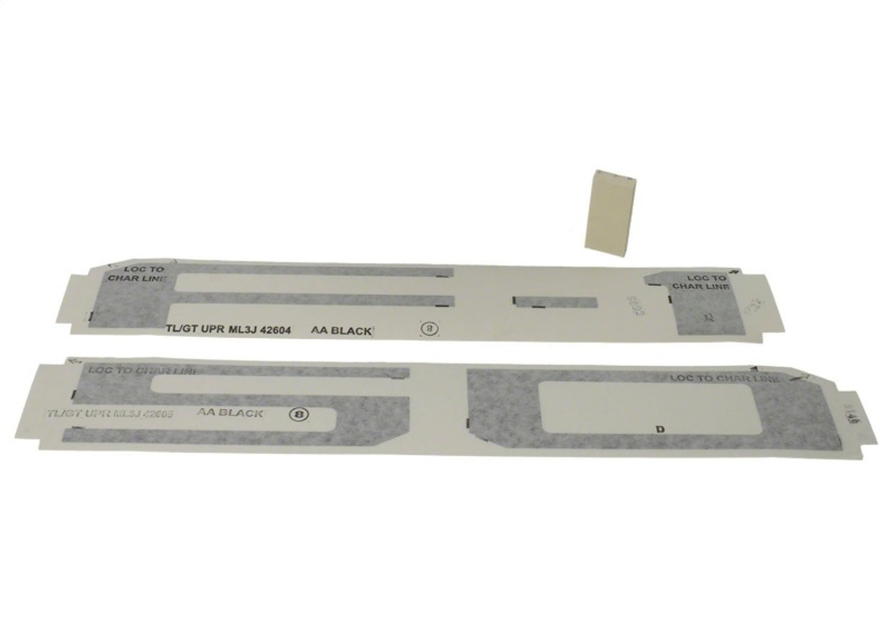 Ford Racing 15-24 F-150 Tailgate Lettering - Black - M-1447-F15A