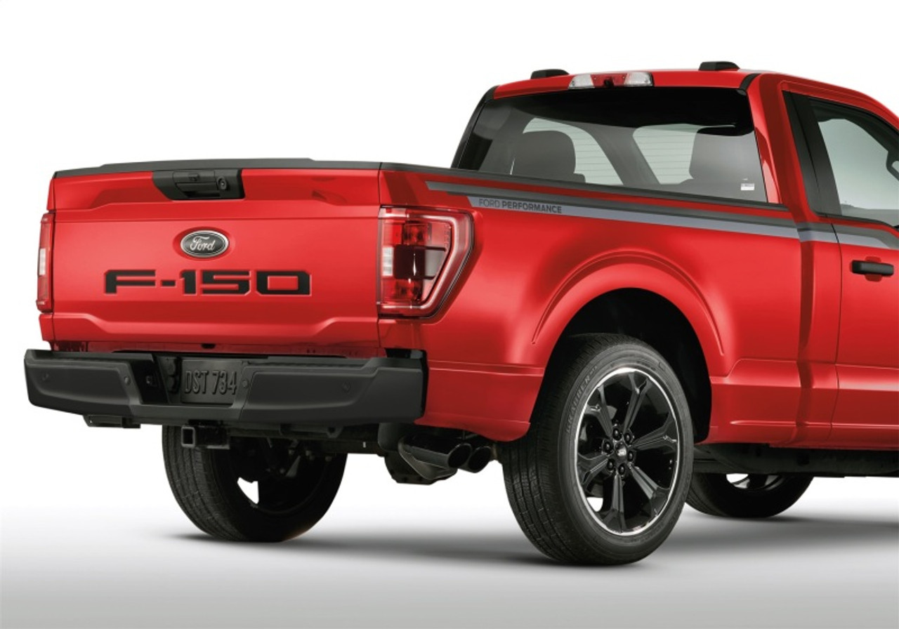 Ford Racing 15-24 F-150 Tailgate Lettering - Black - M-1447-F15A
