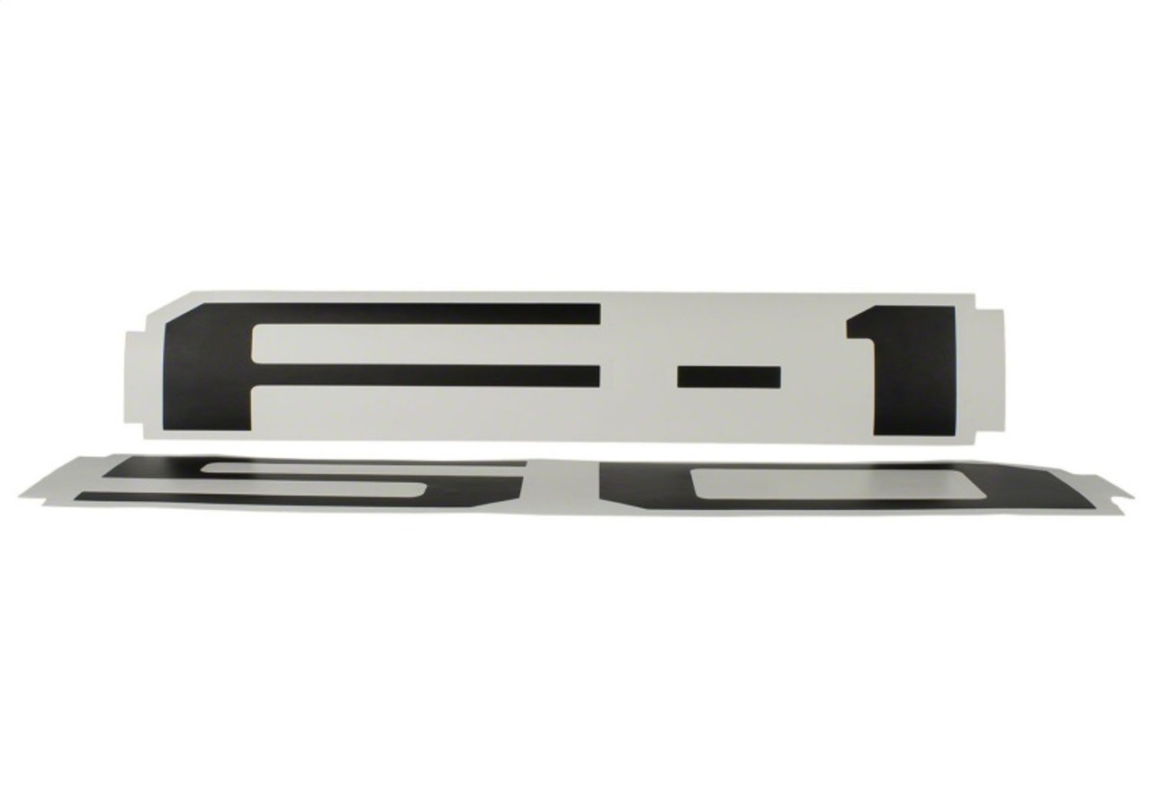 Ford Racing 15-24 F-150 Tailgate Lettering - Black - M-1447-F15A