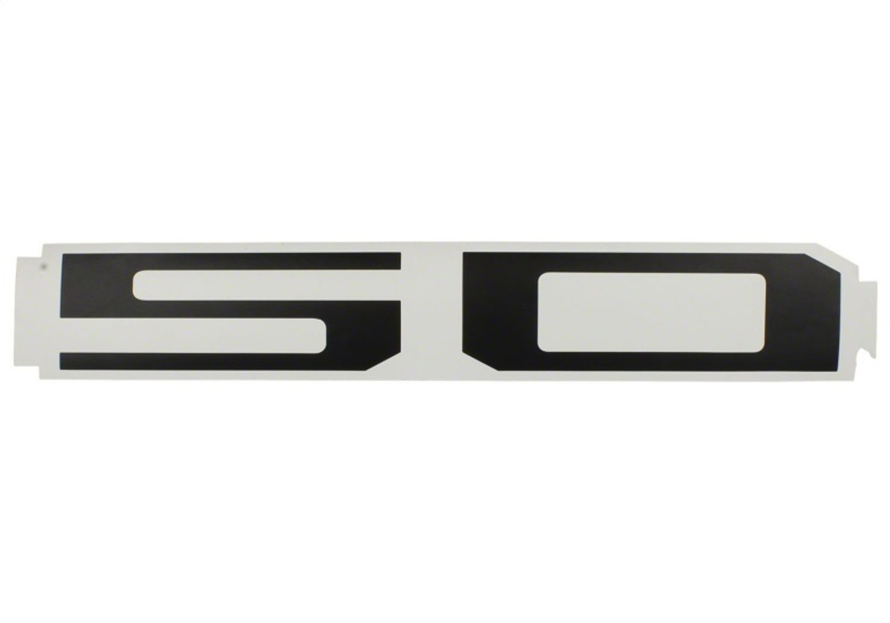 Ford Racing 15-24 F-150 Tailgate Lettering - Black - M-1447-F15A