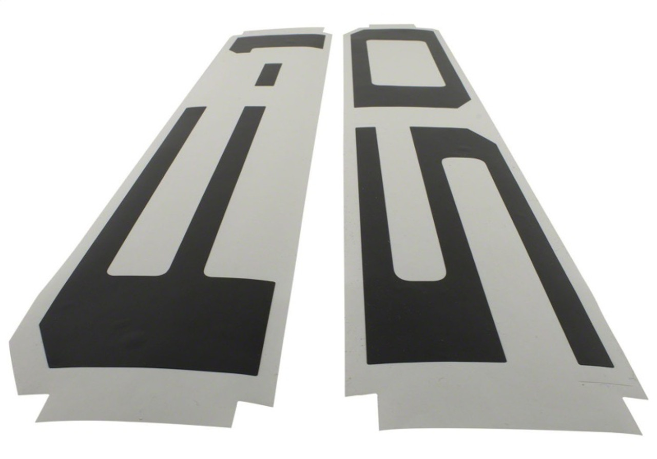 Ford Racing 15-24 F-150 Tailgate Lettering - Black - M-1447-F15A