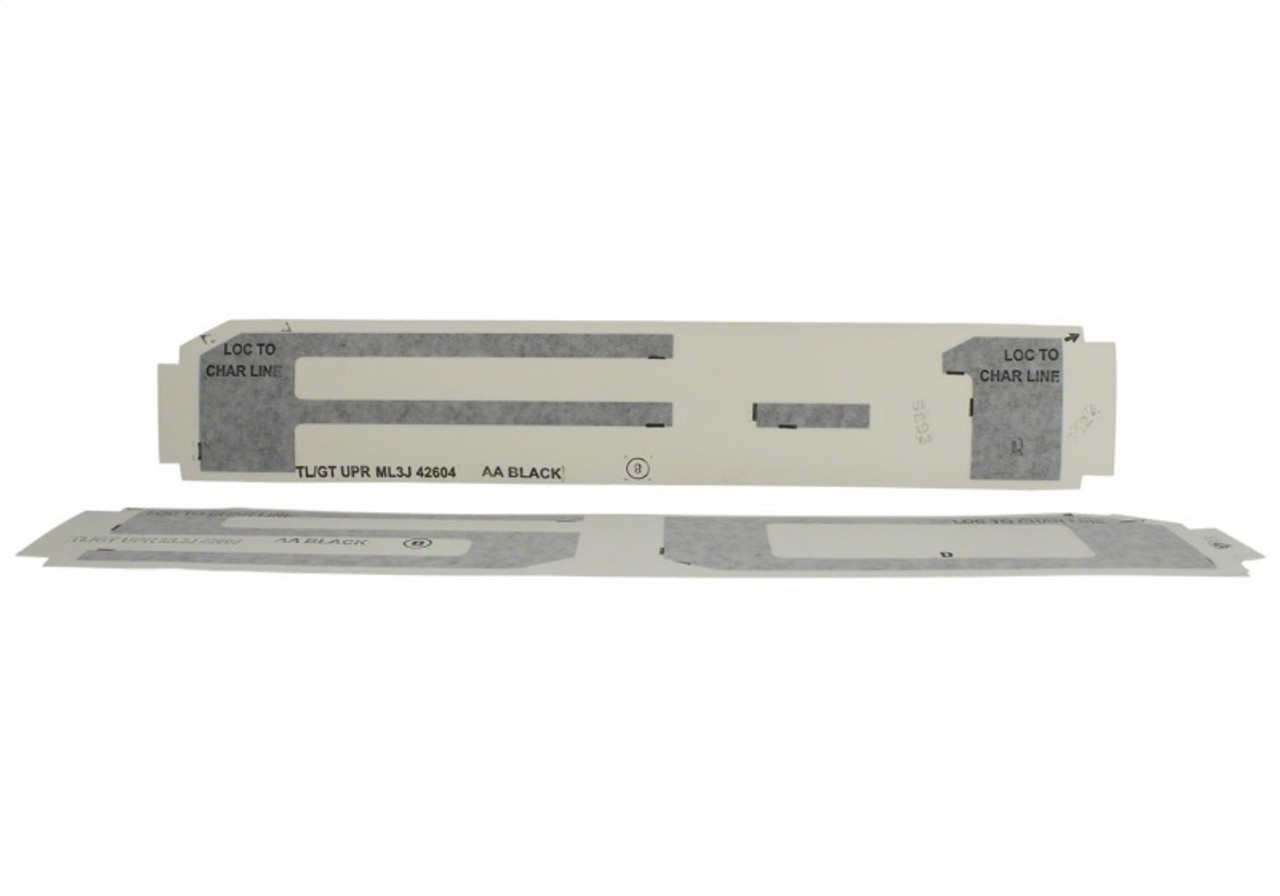 Ford Racing 15-24 F-150 Tailgate Lettering - Black - M-1447-F15A