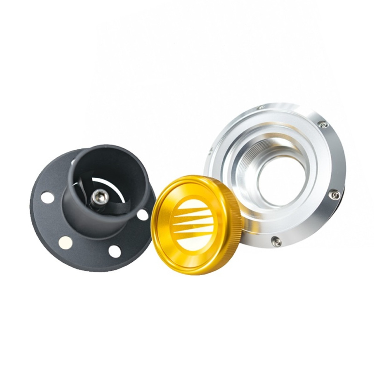 Fuelab Remote Fuel Filler Neck & Flange w/Cap - 63702