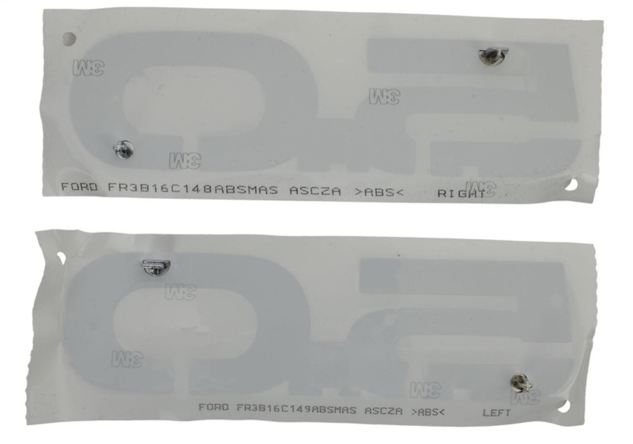 Ford Racing 15-17 Ford Mustang 5.0L Fender Emblem Chrome - M-1447-M50A