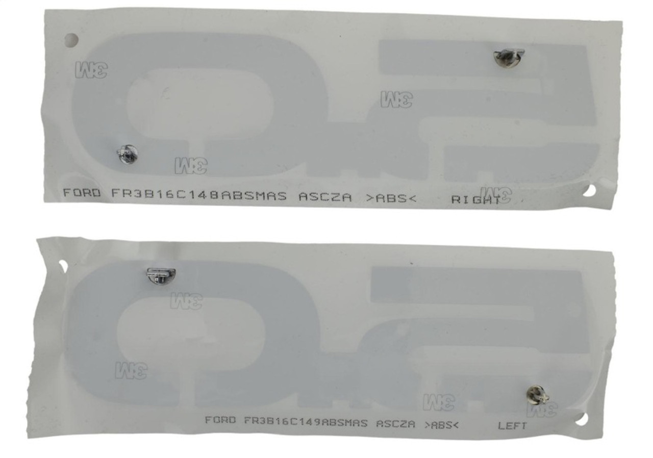 Ford Racing 15-17 Ford Mustang 5.0L Fender Emblem Chrome - M-1447-M50A