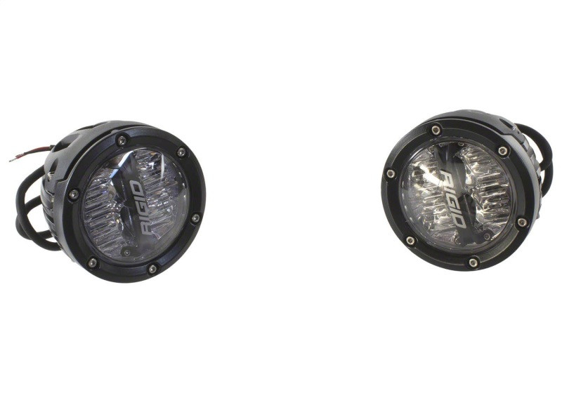 Ford Racing 2021+ Ford Bronco Mirror Mounted 4in Rigid LED Lights Kit - M-15200K-BML