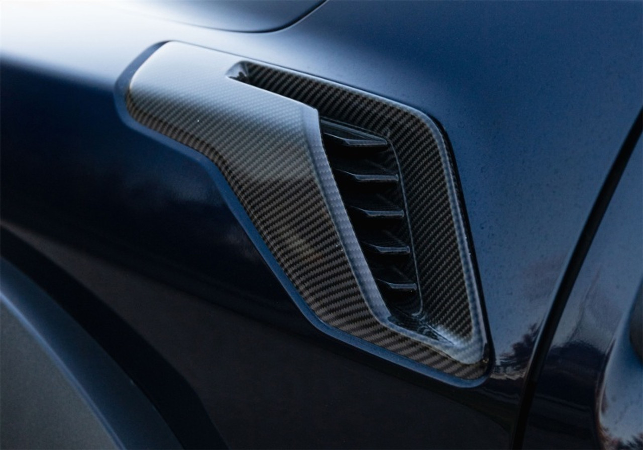 Ford Racing 21-24 F-150 Raptor Carbon Fiber Fender Vent Set - Gloss - M-16026-FG