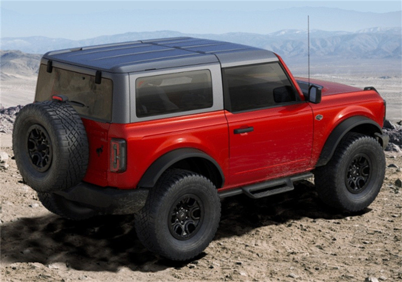 Ford Racing Bronco Off-Road Hoop Steps - M-16450-BHS2