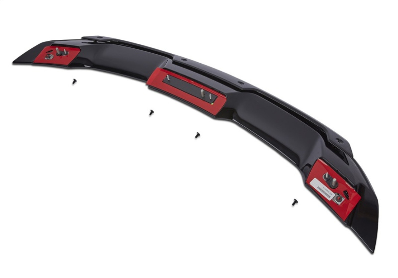 Ford Racing 15-23 Mustang Coupe Gloss Black Rear Spoiler w/Gurney Flap - M-16600-FP