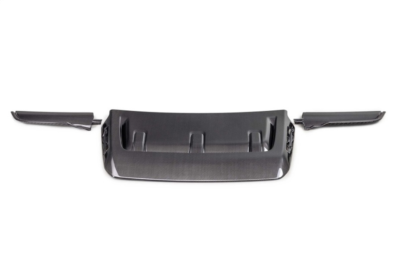 Ford Racing 21-24 Ford F150 Raptor Carbon Fiber Hood Vent - Gloss - M-16628-FG