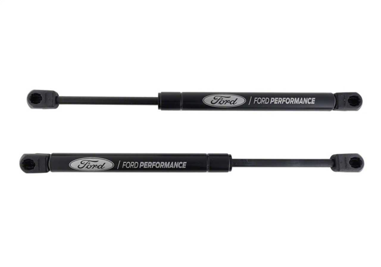 Ford Racing 05-14 Mustang Hood Lift Kit w/ Laser Engraved Ford Performance Logo - M-16826-M
