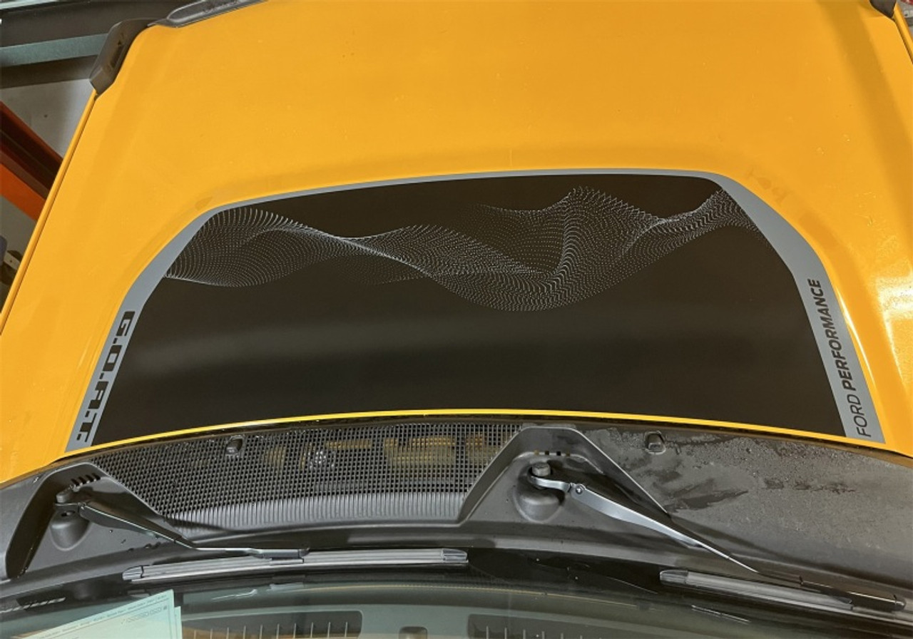 Ford Racing 21-24 Bronco G.O.A.T Hood Cowl Decal - M-1820-BRH