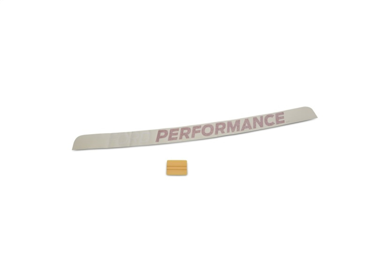 Ford Racing Ford Performance Bronco Windshield Banner - White/Red - M-1820-BRR