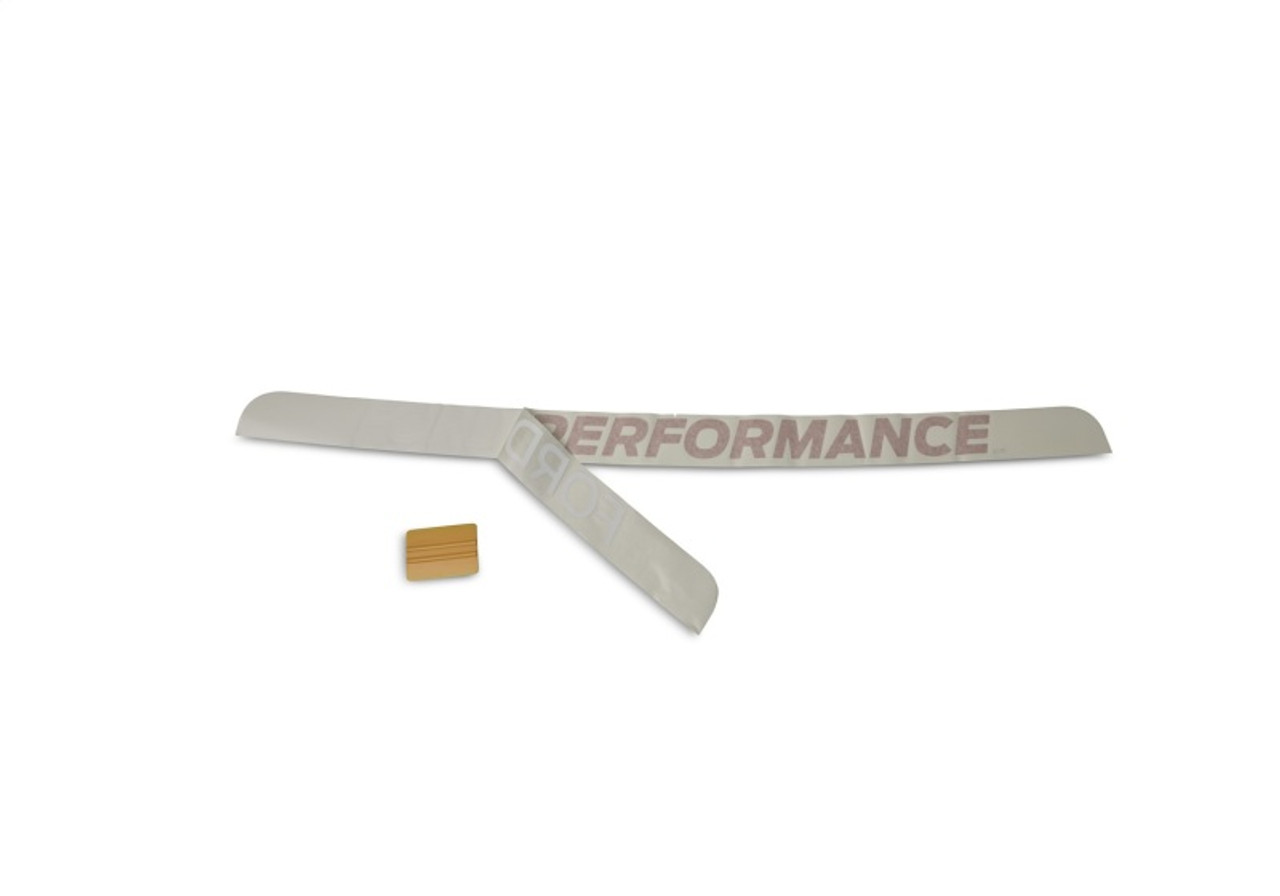 Ford Racing Ford Performance Bronco Windshield Banner - White/Red - M-1820-BRR