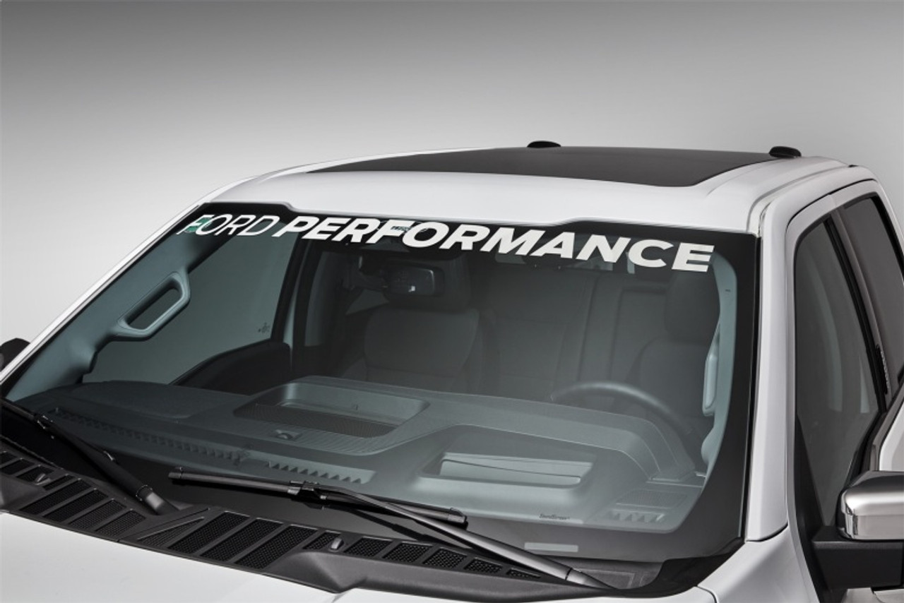 Ford Racing 2009-2018 F-150 (Incl Raptor) Ford Performance Windshield Banner - M-1820-F15A