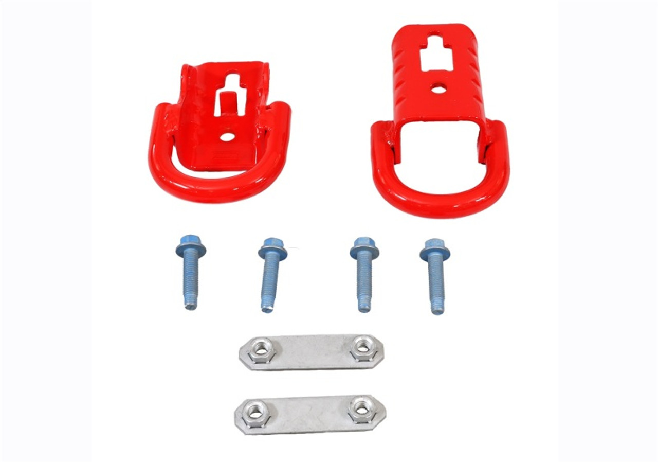 Ford Racing 15-22 F-150 Tow Hooks - Red (Pair) - M-18954-F15R