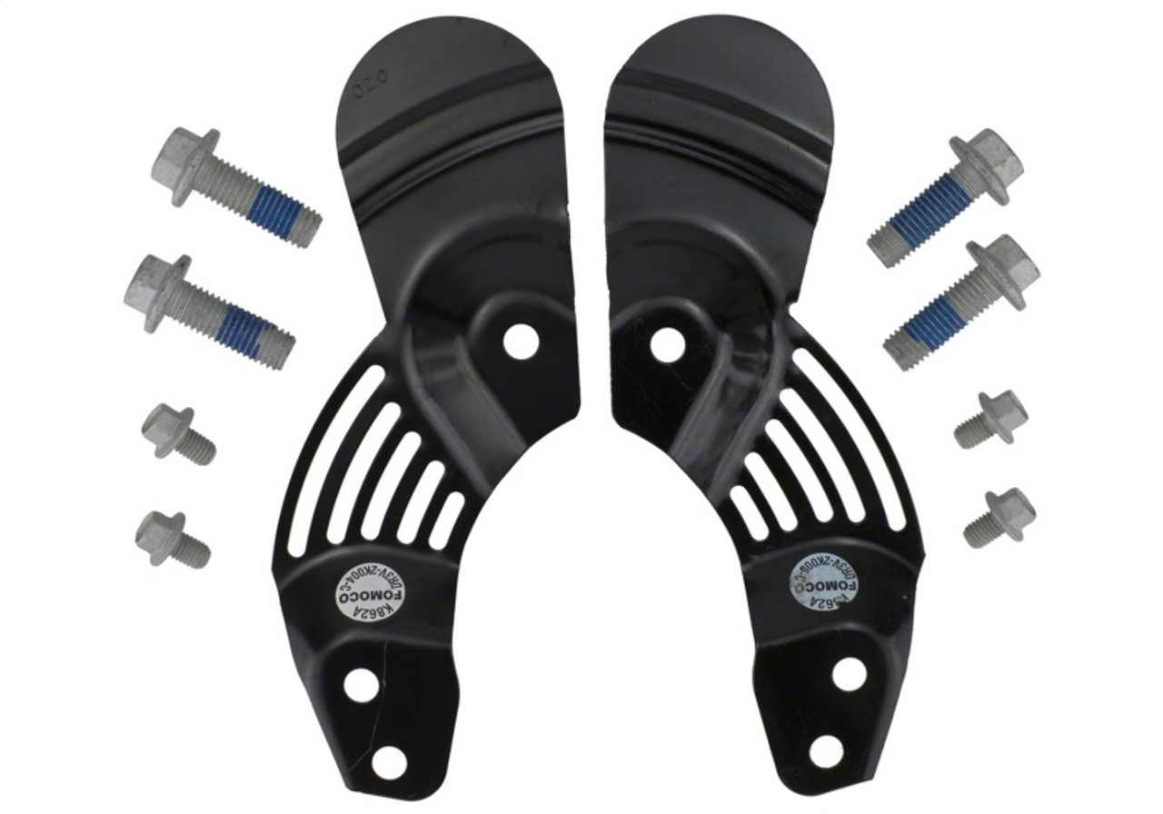 Ford Racing 2005-2014 Mustang High Performance Brake Cooling SHields - M-20045-MSVT
