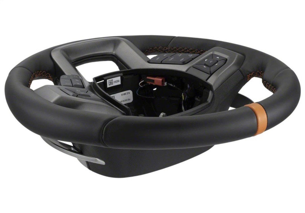 Ford Racing 2015-2017 F-150 Raptor Performance Steering Wheel Kit - Orange Sightline - M-3600-F15ROR