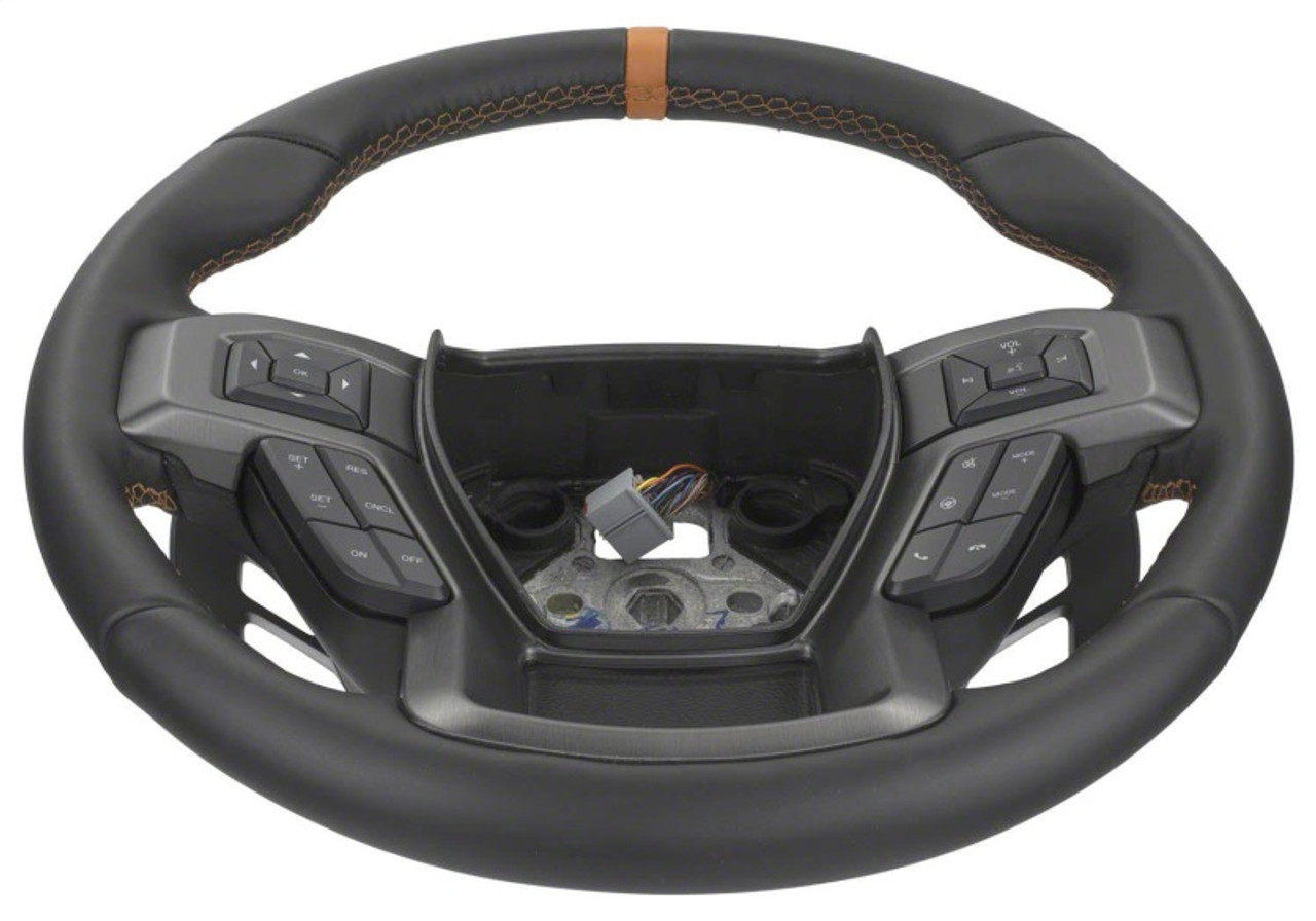 Ford Racing 2015-2017 F-150 Raptor Performance Steering Wheel Kit - Orange Sightline - M-3600-F15ROR