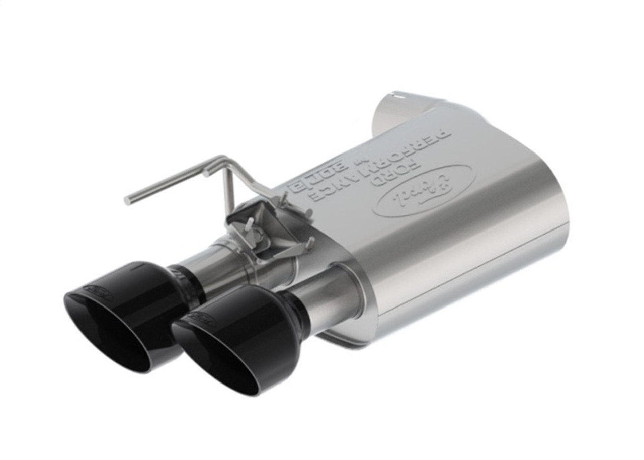 Ford Racing 2024 Mustang Dark Horse 5.0L Extreme Active Cat-Back Exhaust - Black Tip - M-5200-DHE