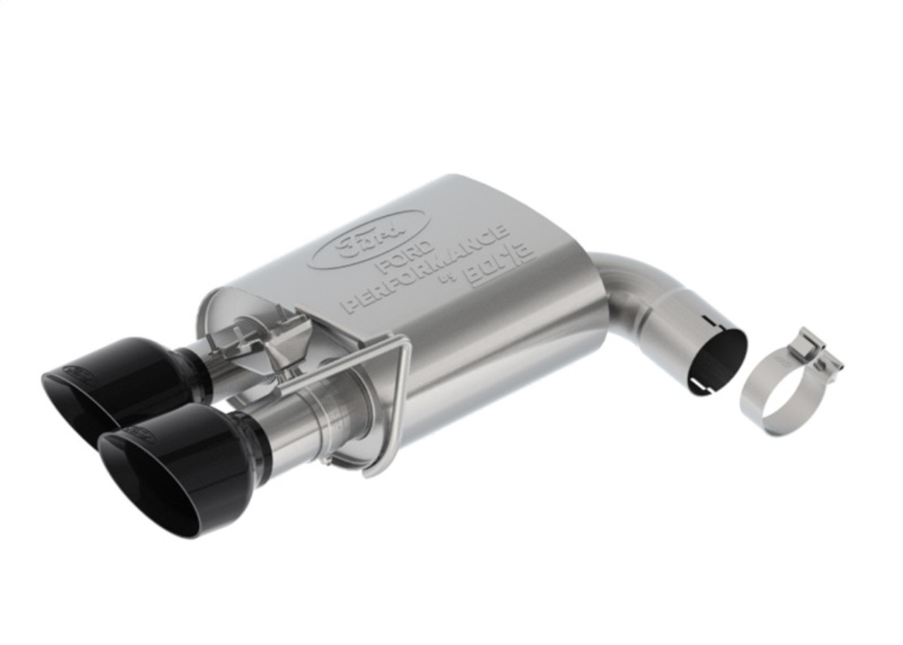 Ford Racing 2024 Mustang Dark Horse 5.0L Extreme Active Cat-Back Exhaust - Black Tip - M-5200-DHE