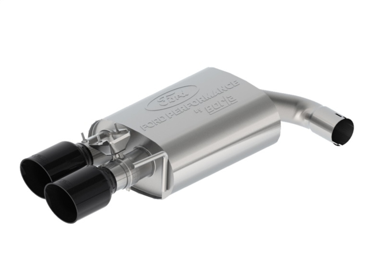 Ford Racing 2024 Mustang 2.3L Sport Active Cat-Back Exhaust - Black Tip - M-5200-M2SB