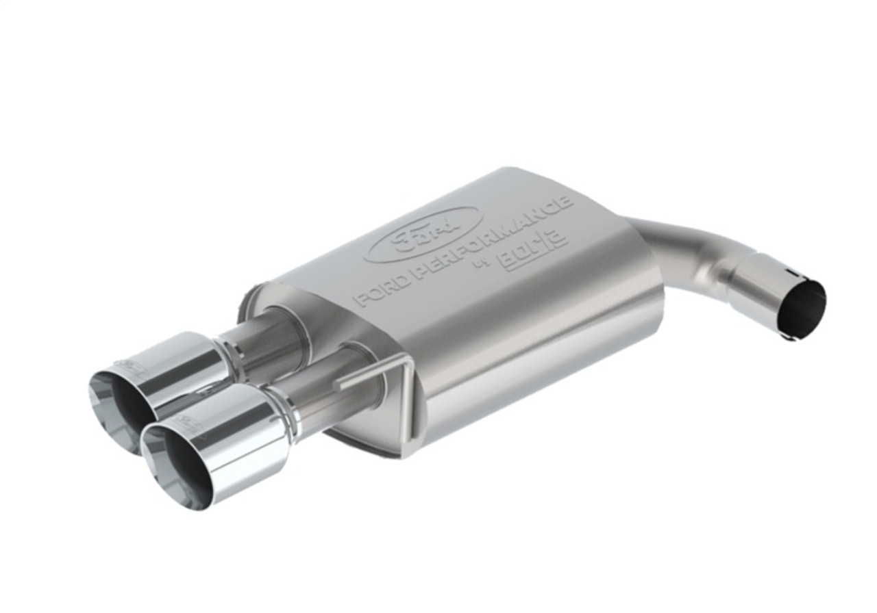 Ford Racing 2024 Mustang 2.3L Sport Non-Active Cat-Back Exhaust w/GT Valance - Chrome - M-5200-M2SCV