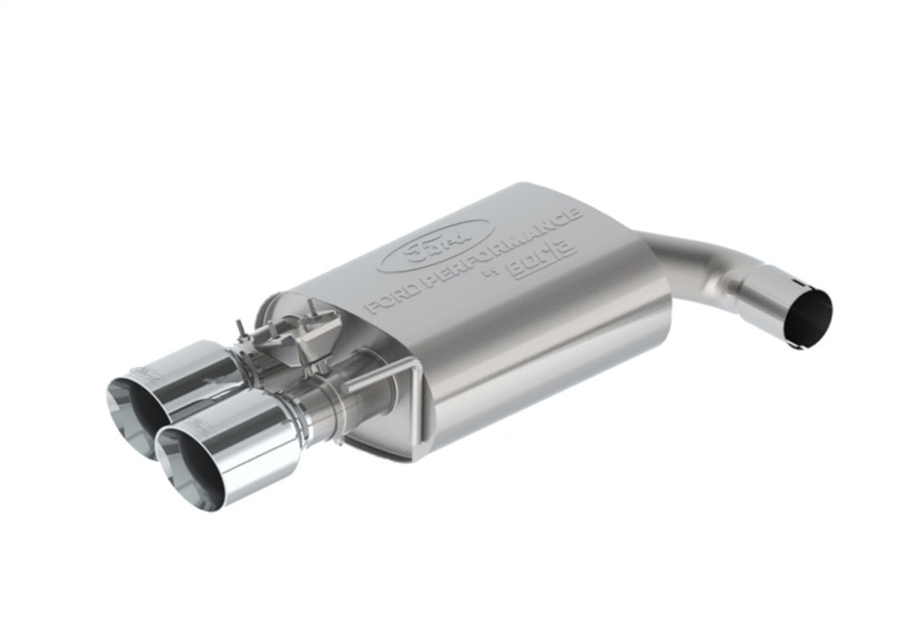 Ford Racing 2024 Mustang 5.0L Extreme Active Cat-Back Exhaust System - Chrome Tips - M-5200-M5EC