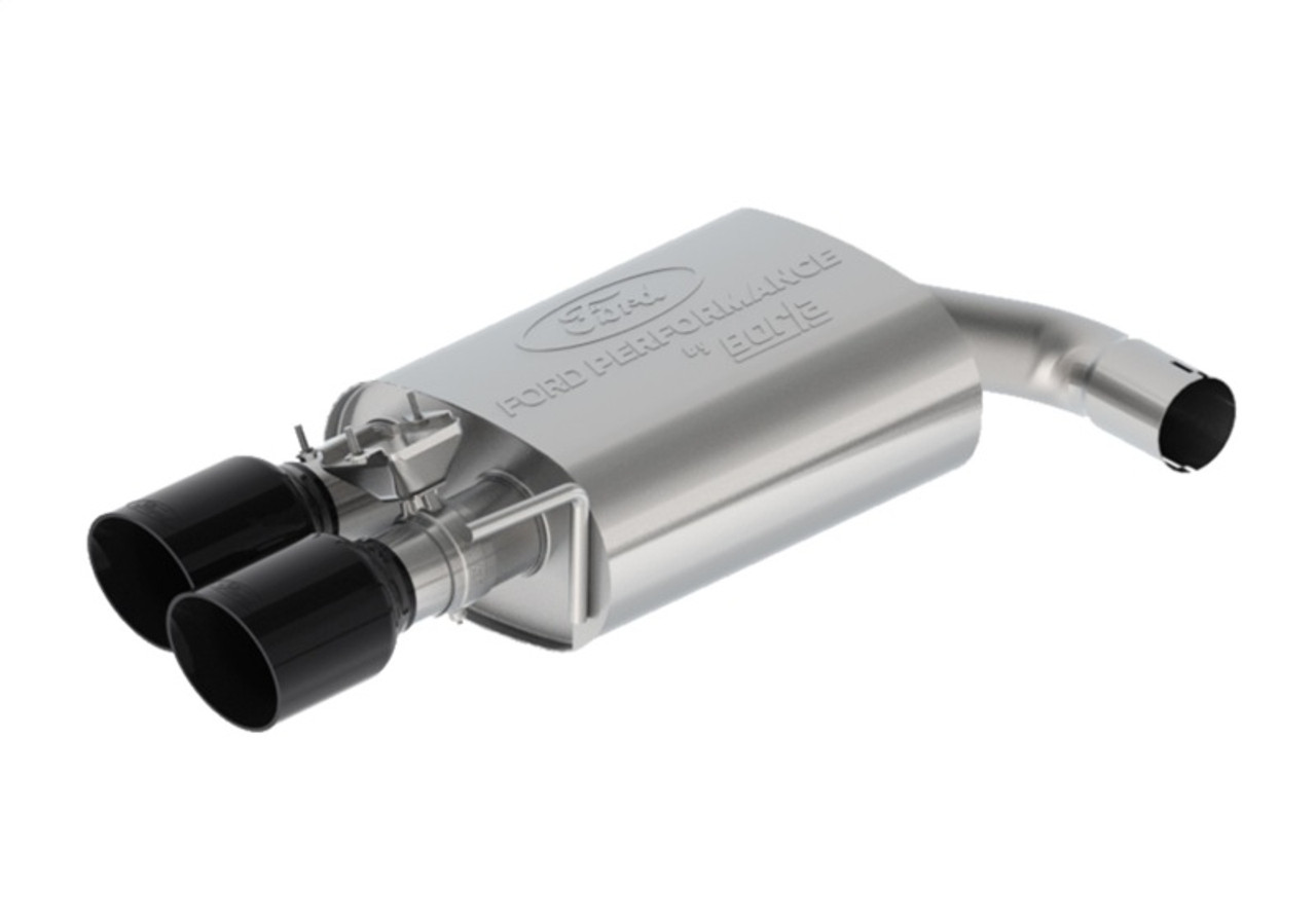 Ford Racing 2024 Mustang 5.0L Sport Active Cat-Back Exhaust - Black Tip - M-5200-M5SB