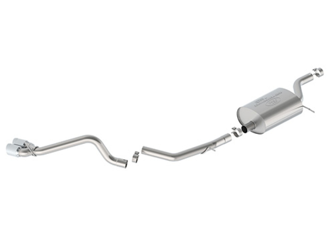 Ford Racing 2022 Maverick 2.0L Sport Exhaust - Chrome Tips - M-5200-MVC