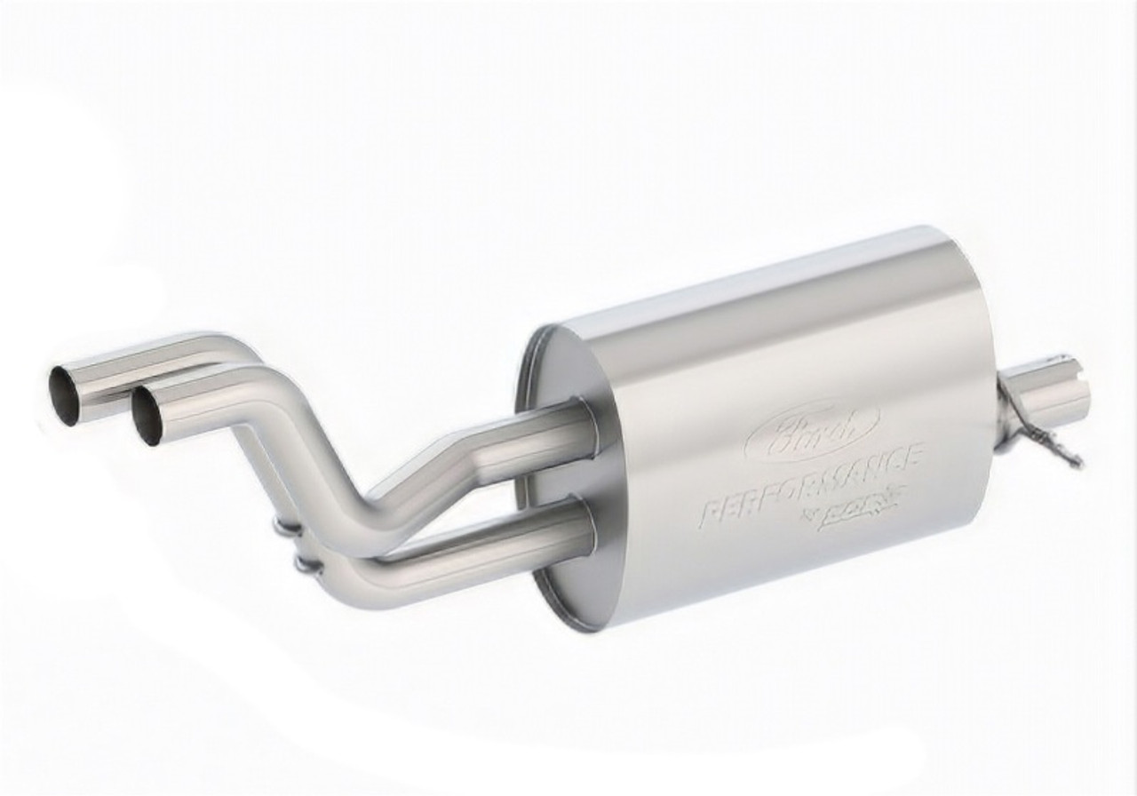 Ford Racing 2019 Ranger 2.3L Ecoboost Side Exit Cat-Back Exhaust System w/ Dual Black Chrome Tips - M-5200-RA23SB