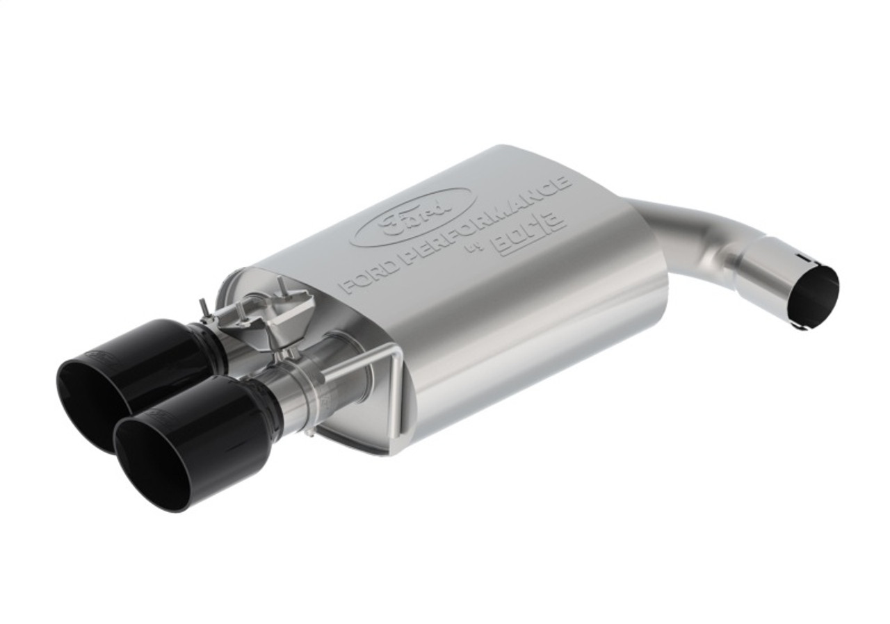 Ford Racing 2024 Mustang 2.3L Extreme Active Axle-Back - Black Tip - M-5230-M2EB