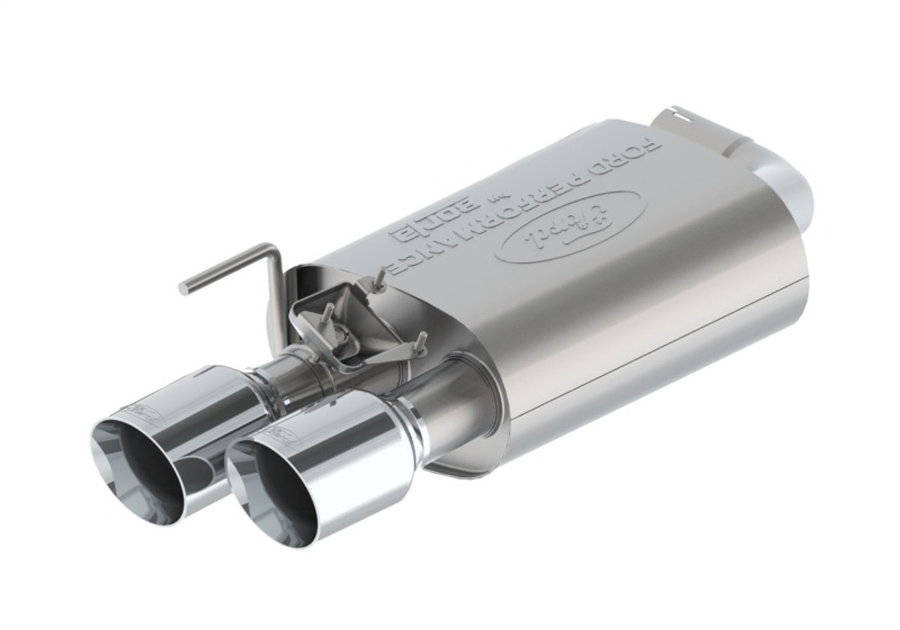 Ford Racing 2024 Mustang 2.3L Sport Active Axle-Back - Chrome Tip - M-5230-M2SC