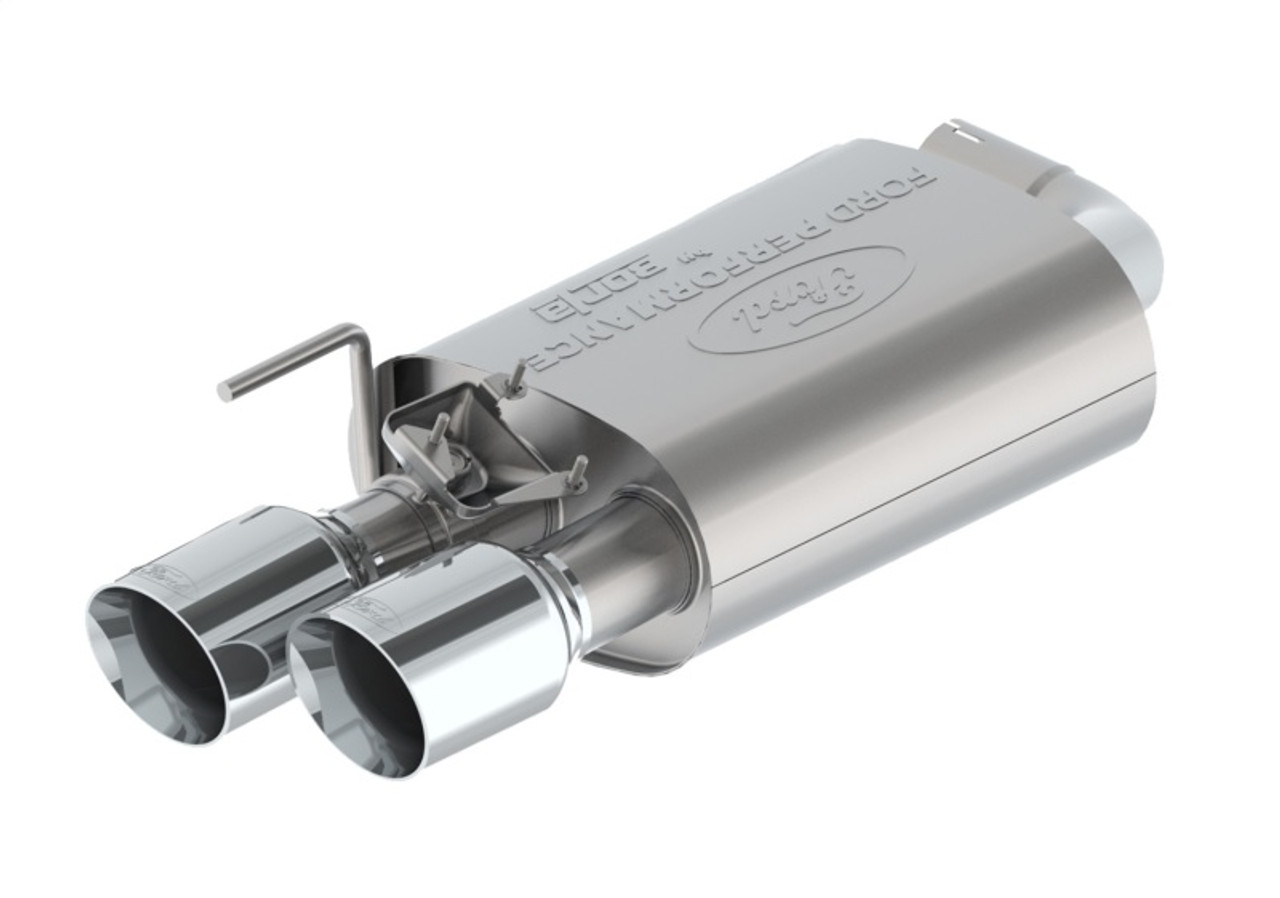 Ford Racing 2024 Mustang 5.0L Extreme Active Axle-Back - Chrome Tip - M-5230-M5EC